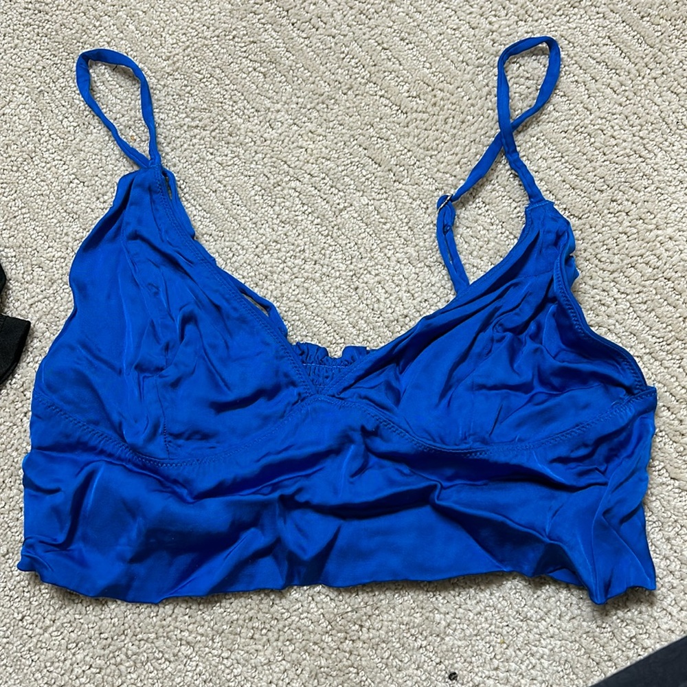 Blue aerie going out top